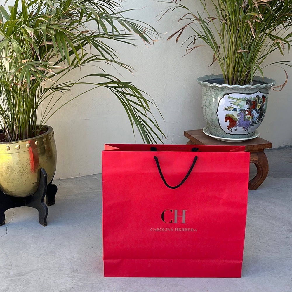 Carolina Herrera Shopping Bag - large